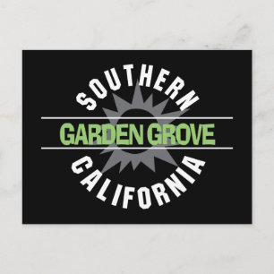Südkalifornien - Garten Postkarte