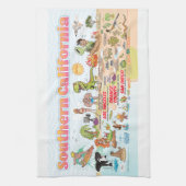 Südkalifornien Geschirrtuch (Vertikal)