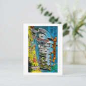 Südkalifornien - Große Briefmarkenszenarien Postkarte (Stehend Vorderseite)