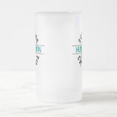 Südkalifornien - Huntington Beach Mattglas Bierglas (Mittel)