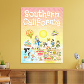 Südkalifornien Leinwanddruck (Insitu (Wohnzimmer))