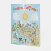 Südkalifornien Ornament Aus Glas (Vorderseite links)