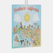 Südkalifornien Ornament Aus Glas (Vorderseite Rechts)