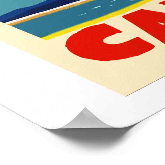 Südkalifornien Poster (Ecke)