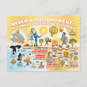 Südkalifornien - Postkarte