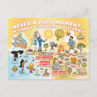 Südkalifornien - Postkarte
