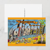 Südkalifornien Postkarte (Vorne/Hinten)