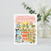 Südkalifornien Postkarte (Stehend Vorderseite)