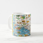 Südkalifornien Postkarte Tasse (Vorderseite Links)