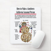 Südkalifornien Saisonarbeiter Mousepad (Mit Mouse)
