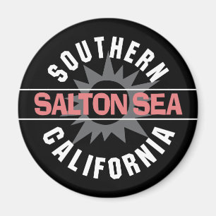 Südkalifornien - Salzsee Magnet