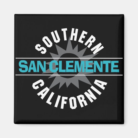 Südkalifornien - San Clemente Magnet (Vorne)