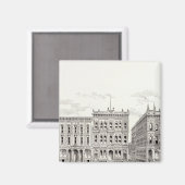 Südkalifornien - Sansome und Leidesdorff Magnet (Vorderseite/Rückseite)