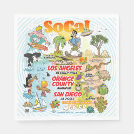 Südkalifornien Serviette