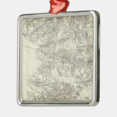 Südkalifornien Silbernes Ornament (Links)