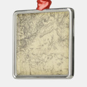Südkalifornien Silbernes Ornament (Links)