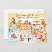 Südkalifornien Souvenir Postkarte (Vorne/Hinten)