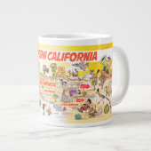 Südkalifornien Souvenir-Tasse Jumbo-Tasse (Vorderseite Rechts)