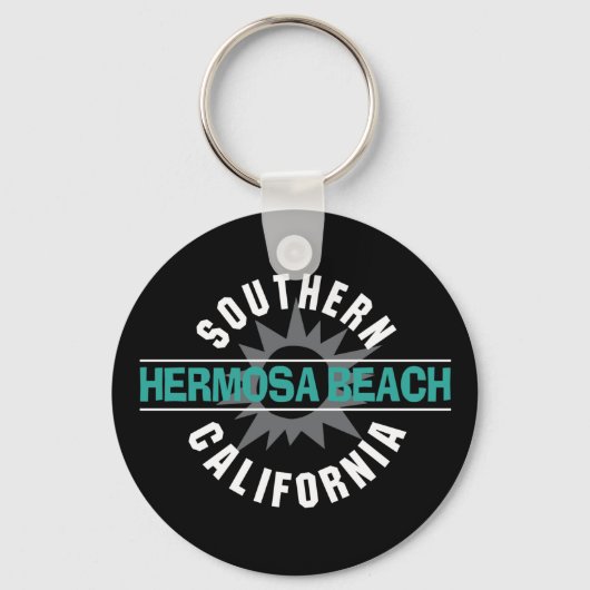 Südkalifornien - Strand von Hermosa Schlüsselanhänger (Vorderseite)