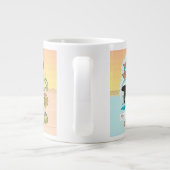 Südkalifornien Sunset Jumbo-Tasse (Rückseite)