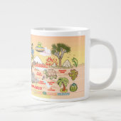 Südkalifornien Sunset Jumbo-Tasse (Rechts)
