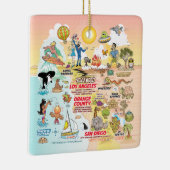 Südkalifornien Sunset Keramikornament (Rechts)