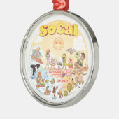 Südkalifornien Sunset Ornament (Links)