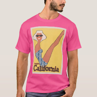 Südkalifornien - Vintage Travel Print - Los A T-Shirt