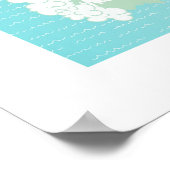 Südkaliforniens Cartoon Map Poster (Ecke)