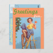 Südkalifornische Grüße Postkarte (Vorne/Hinten)
