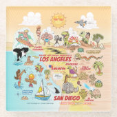 Südkalifornischer Untersetzer (Vorderseite)