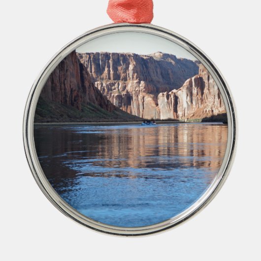 Südkante-Grand Canyon der Colorado Ornament Aus Metall (Vorne)