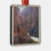 Südkante-Grand- CanyonNationalpark-Phantom-Ranch Silbernes Ornament (Rechts)
