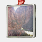 Südkante-Grand- CanyonNationalpark-Phantom-Ranch Silbernes Ornament (Links)
