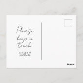 SÜDKAROLINA | Änderung unserer Adresse Postkarte (Rückseite)