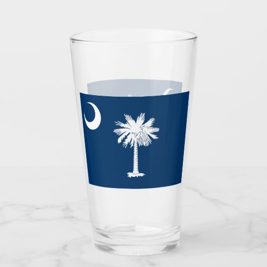 SÜDKAROLINA BIERGLASS GLAS (Rückseite)