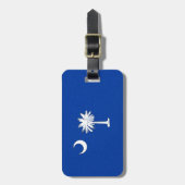 SÜDKAROLINA FLAG GEPÄCKANHÄNGER (Vorderseite vertikal)
