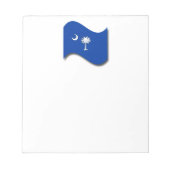 SÜDKAROLINA FLAG NOTIZBLOCK (Vorderseite)