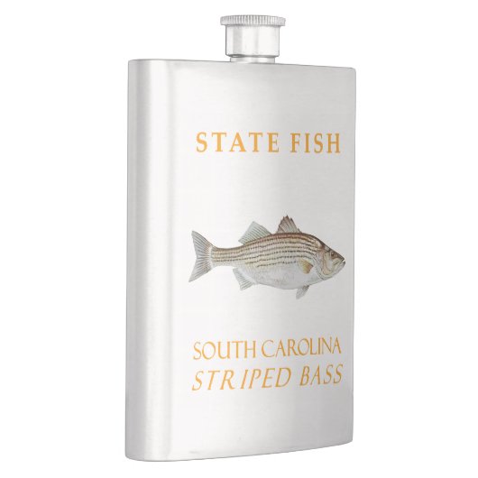 Südkarolina-Gebiet Fisch Rockfish Flachmann (Rechts)