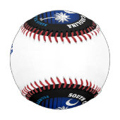 SÜDKAROLINA PALMETTO STAAT FLAG BASEBALL (Rückseite)