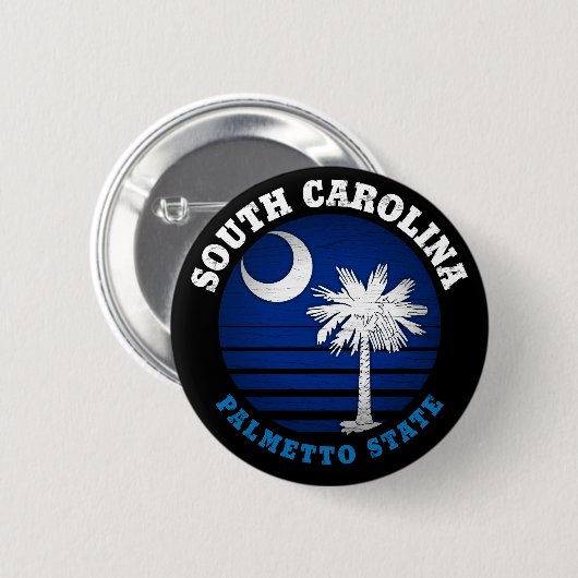SÜDKAROLINA PALMETTO STAAT FLAG BUTTON (Vorne & Hinten)