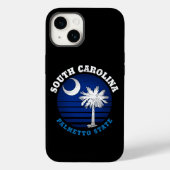SÜDKAROLINA PALMETTO STAAT FLAG Case-Mate iPhone HÜLLE (Rückseite)