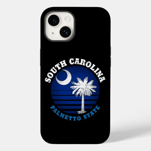 SÜDKAROLINA PALMETTO STAAT FLAG Case-Mate iPhone HÜLLE (Rückseite)