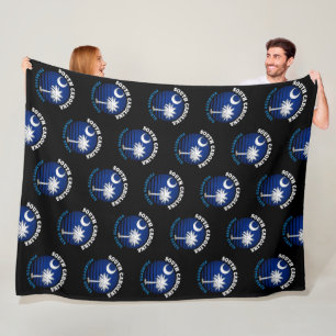 SÜDKAROLINA PALMETTO STAAT FLAG FLEECEDECKE