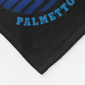 SÜDKAROLINA PALMETTO STAAT FLAG FLEECEDECKE (Ecke)