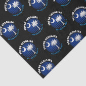 SÜDKAROLINA PALMETTO STAAT FLAG SEIDENPAPIER (Ausschnitt)