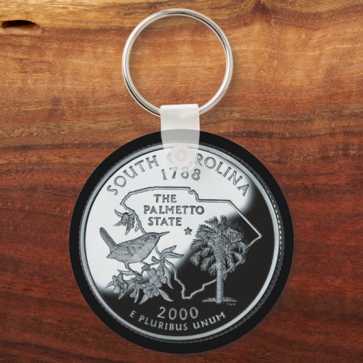 SÜDKAROLINA SCHLÜSSELANHÄNGER (Vorderseite)