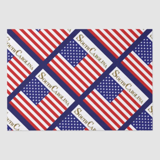 SÜDKAROLINA SEIDENPAPIER (Vorderseite)