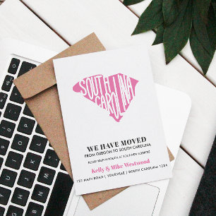 SÜDKAROLINA Wir haben neue Adresse Neue Zuhause ve Postkarte