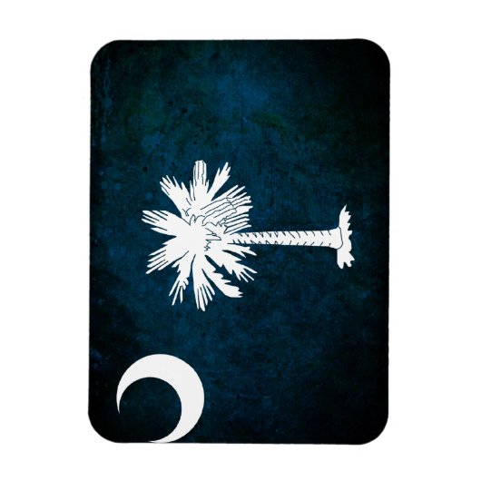 Südkarolinan-Flagge Magnet (Vertikal)